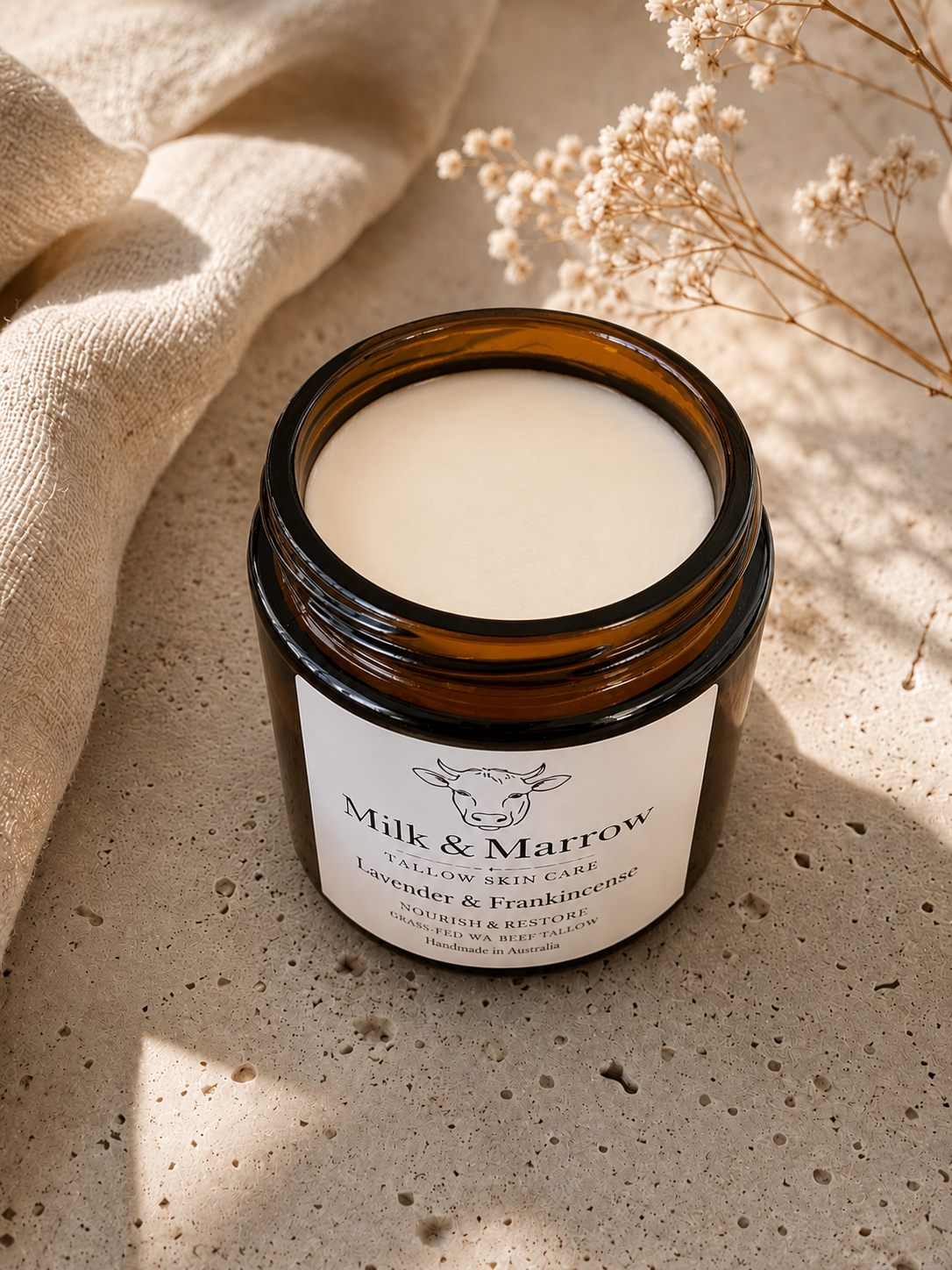 Whipped Tallow Cream – Lavender & Frankincense