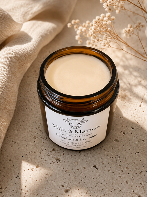 Whipped Tallow Cream – Geranium & Lavender