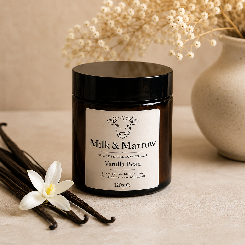 Whipped Tallow Cream Vanilla Bean by Milk & Marrow
