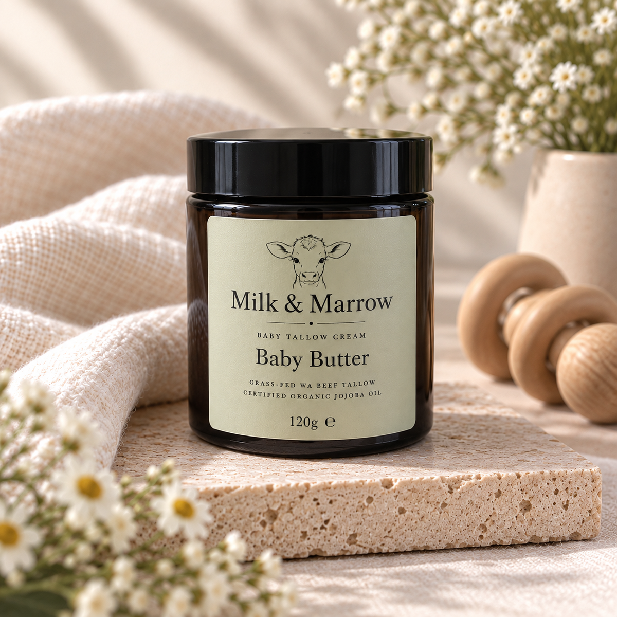 Whipped baby butter